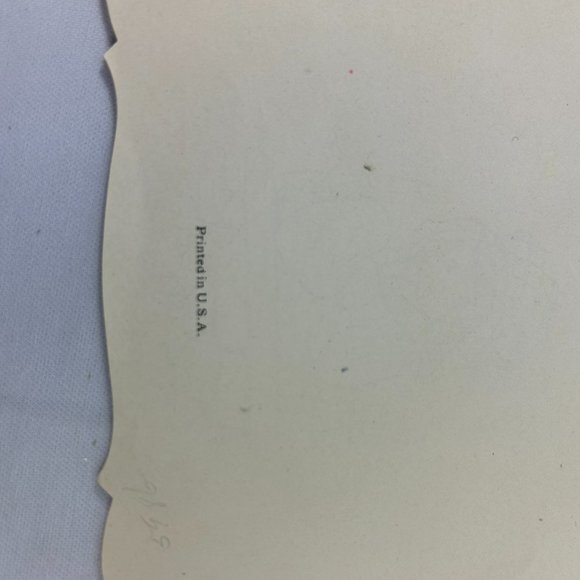 Vintage Valentines Greeting Card Embossed Roller Skates Heart Boy Girl Ephemera - Picture 5 of 11